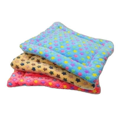 Cama colorida para perros