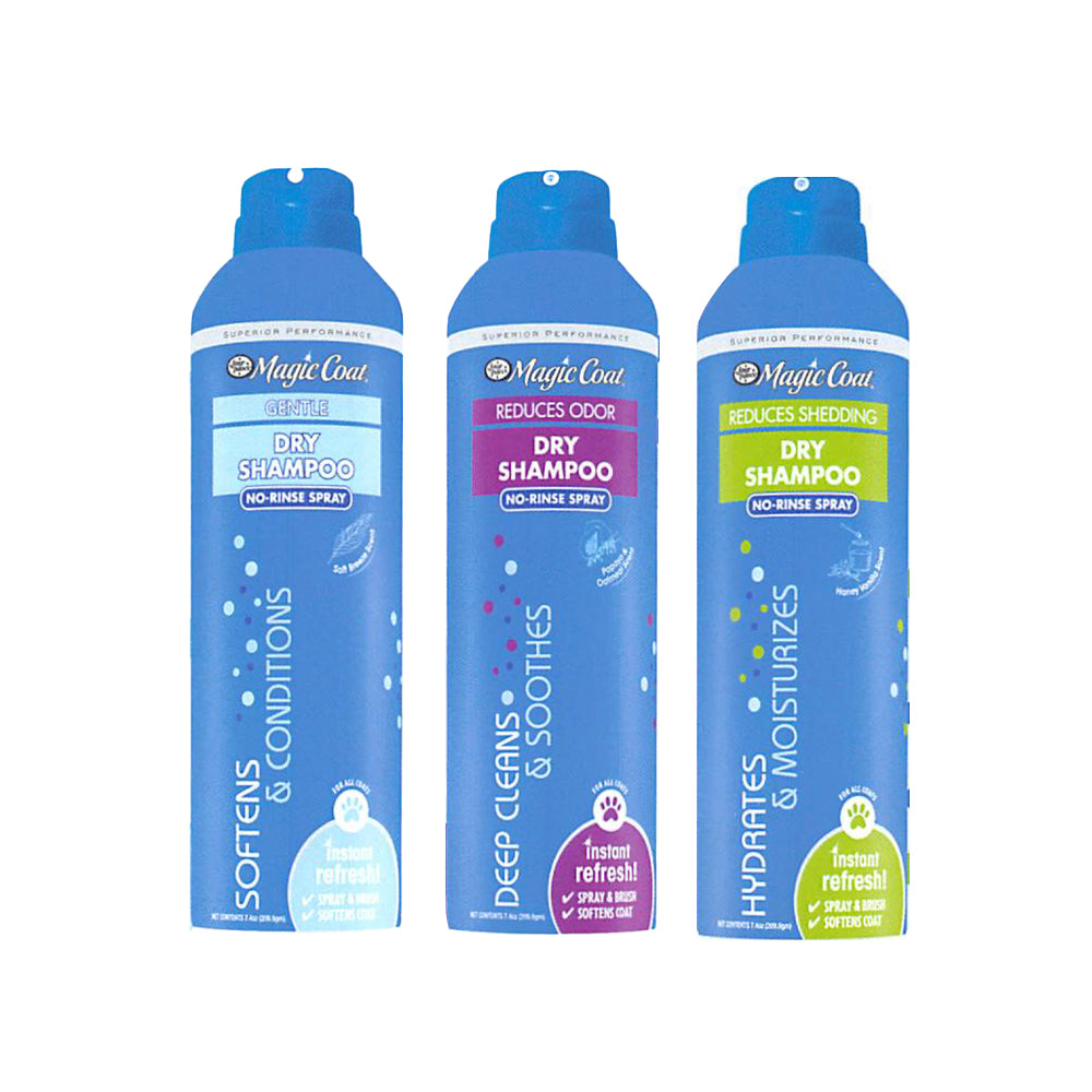 Shampoo Seco en Spray para mascotas