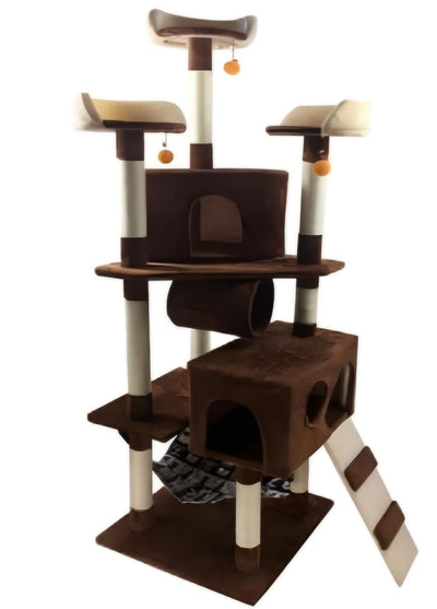 Estación de juego gatos