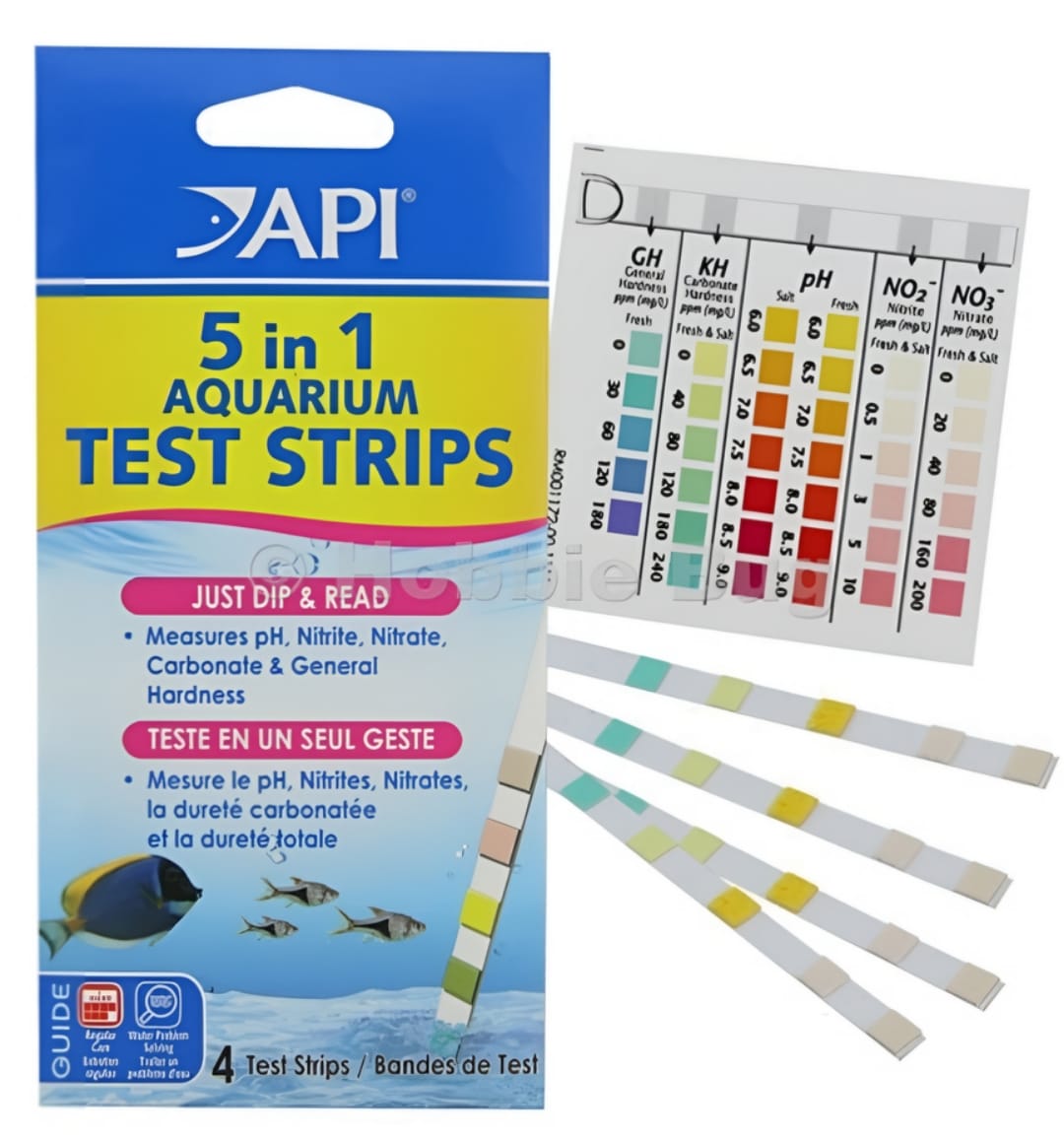 Tiras de Prueba Rapida para Peceras