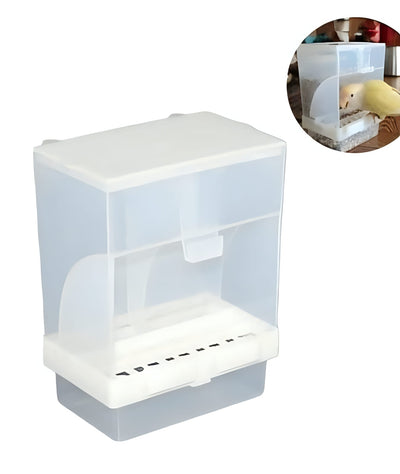 Comedero para Aves Anti-suciedad